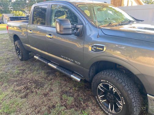 Gray 2017 Nissan Titan XD SV