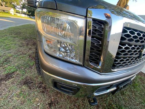 Gray 2017 Nissan Titan XD SV