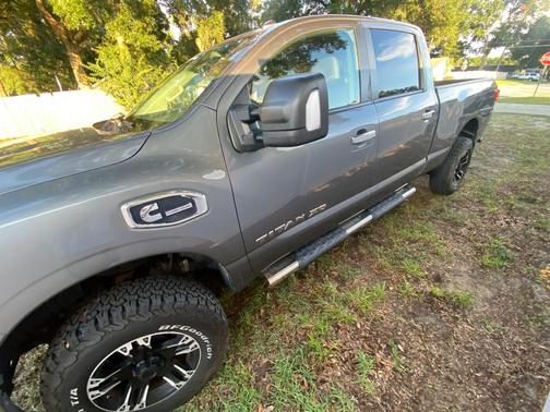Gray 2017 Nissan Titan XD SV