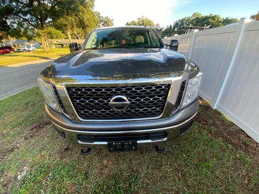 Gray 2017 Nissan Titan XD SV