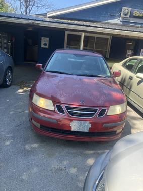 Red 2005 Saab 9-3 Arc