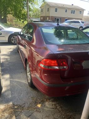 Red 2005 Saab 9-3 Arc