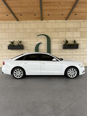White 2014 Audi A6 3.0T Premium Plus