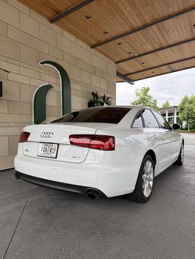 White 2014 Audi A6 3.0T Premium Plus