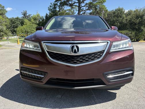 Red 2014 Acura MDX 3.5L