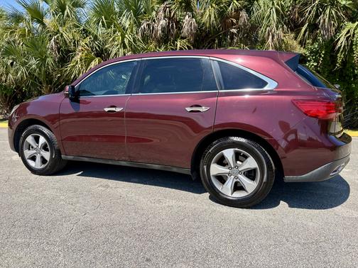 Red 2014 Acura MDX 3.5L