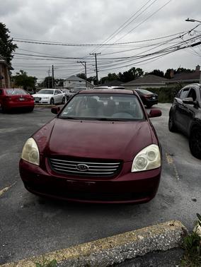 Red 2006 Kia Optima EX