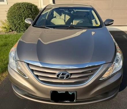 Gold 2014 Hyundai SONATA GLS