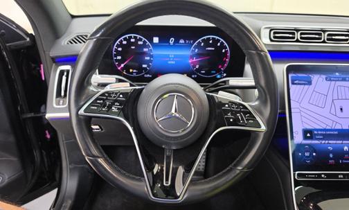 Black 2022 Mercedes-Benz S-Class S 580 4MATIC