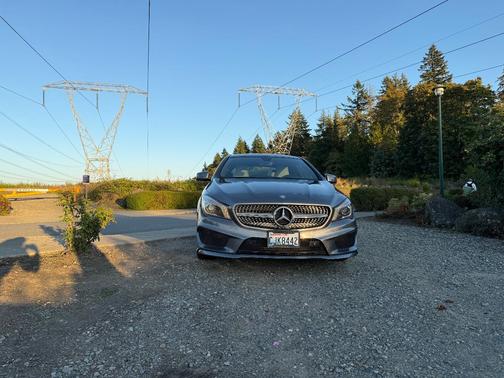 Gray 2014 Mercedes-Benz CLA-Class CLA 250