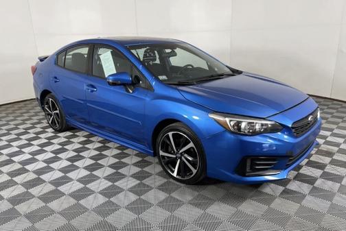 Blue 2022 Subaru Impreza Sport