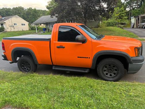 Orange 2009 GMC Sierra 1500 Work Truck