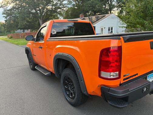 Orange 2009 GMC Sierra 1500 Work Truck