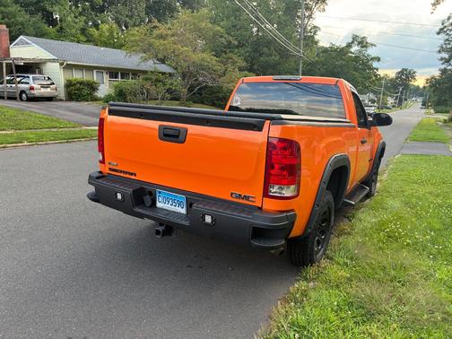 Orange 2009 GMC Sierra 1500 Work Truck