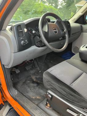 Orange 2009 GMC Sierra 1500 Work Truck