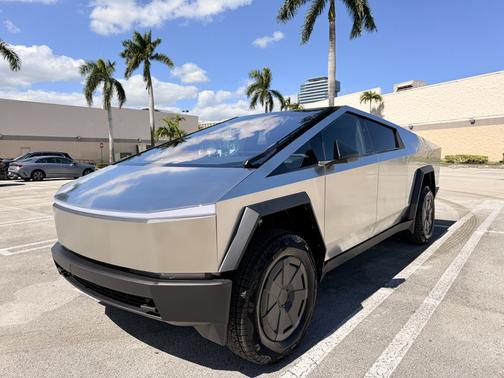 Silver 2026 Tesla Cybertruck Premium AWD