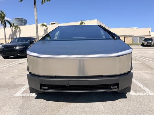Silver 2026 Tesla Cybertruck Premium AWD