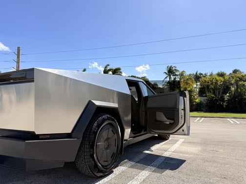 Silver 2026 Tesla Cybertruck Premium AWD