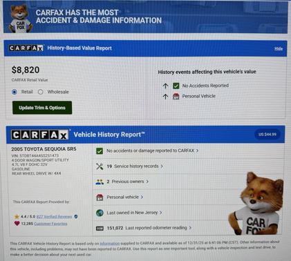 2005 Toyota Sequoia SR5