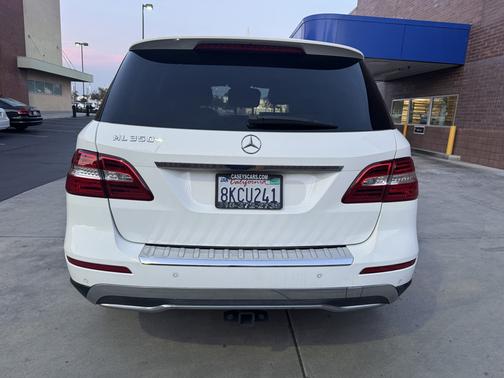 White 2015 Mercedes-Benz M-Class ML 350