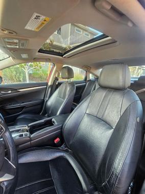 Red 2016 Honda Civic Touring