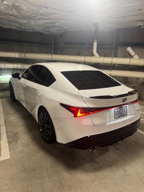 White 2025 Lexus IS 350 F Sport