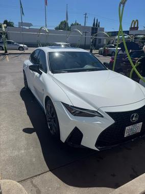 White 2025 Lexus IS 350 F Sport