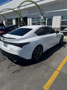 White 2025 Lexus IS 350 F Sport