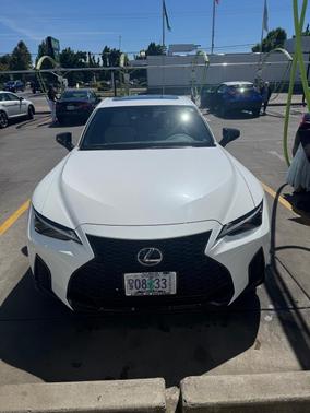 White 2025 Lexus IS 350 F Sport