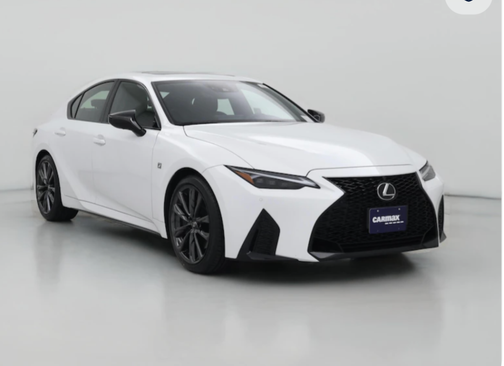 White 2025 Lexus IS 350 F Sport