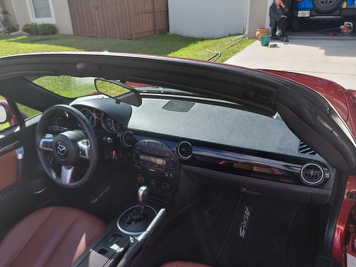 Red 2008 Mazda MX-5 Miata Grand Touring Hardtop Convertible