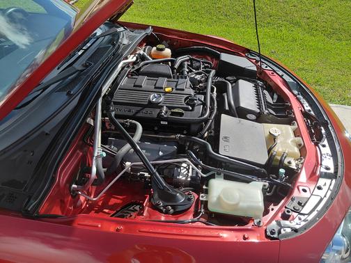 Red 2008 Mazda MX-5 Miata Grand Touring Hardtop Convertible