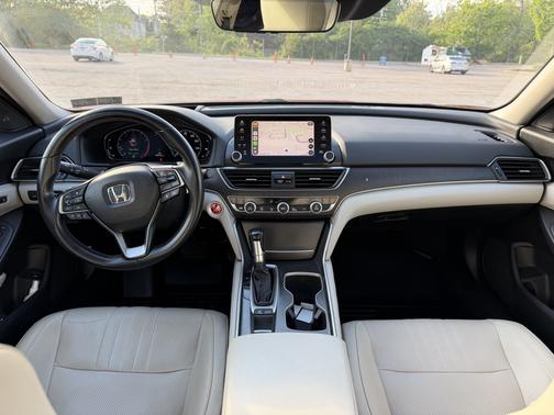 Red 2018 Honda Accord Touring