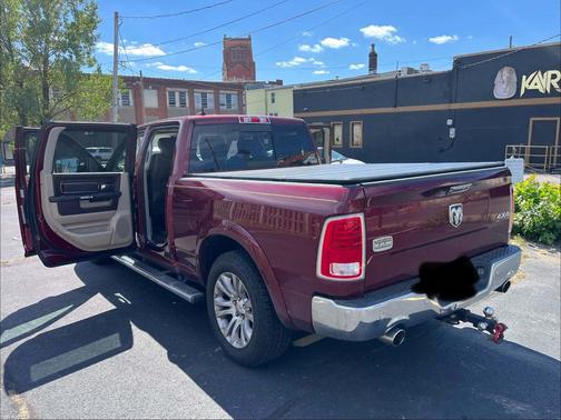 Red 2017 RAM 1500 Longhorn