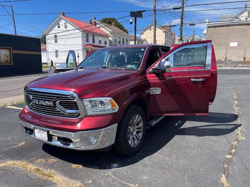 Red 2017 RAM 1500 Longhorn