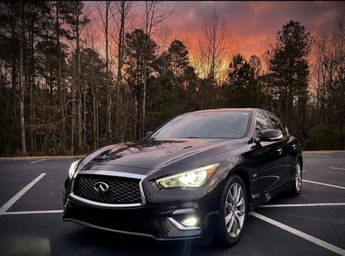 Brown 2020 INFINITI Q50 3.0t LUXE