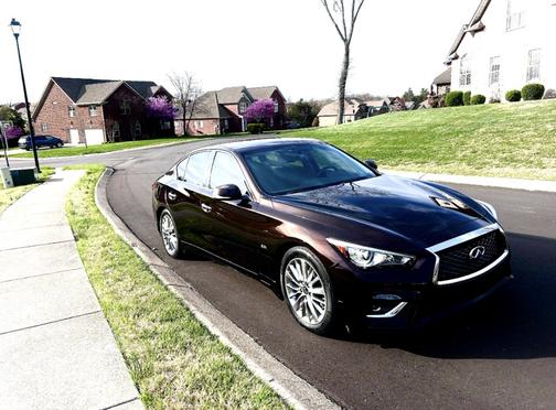 Brown 2020 INFINITI Q50 3.0t LUXE