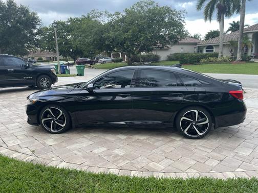Black 2021 Honda Accord Sport SE 1.5T