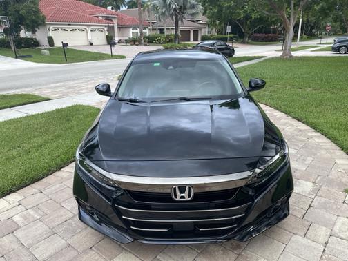 Black 2021 Honda Accord Sport SE 1.5T