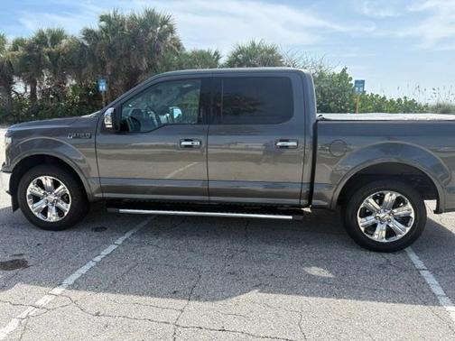 Gray 2018 Ford F-150 Lariat