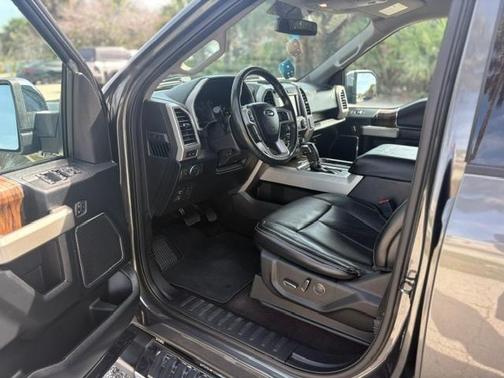 Gray 2018 Ford F-150 Lariat