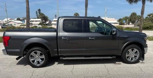 Gray 2018 Ford F-150 Lariat
