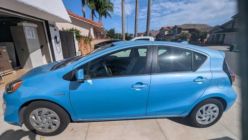 Blue 2016 Toyota Prius c Two