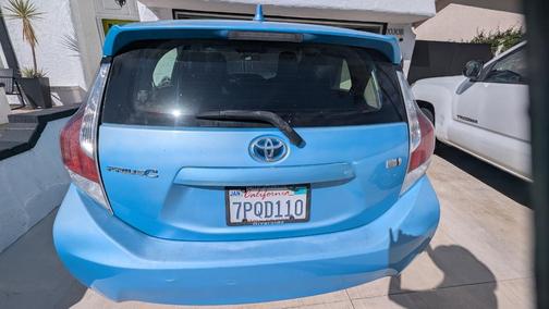 Blue 2016 Toyota Prius c Two