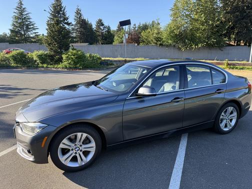 Gray 2017 BMW 330 i xDrive