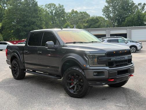 Gray 2018 Ford F-150 Lariat