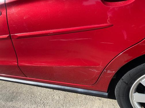 Red 2015 Mitsubishi Mirage ES