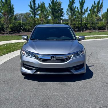 Silver 2017 Honda Accord LX