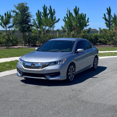 Silver 2017 Honda Accord LX