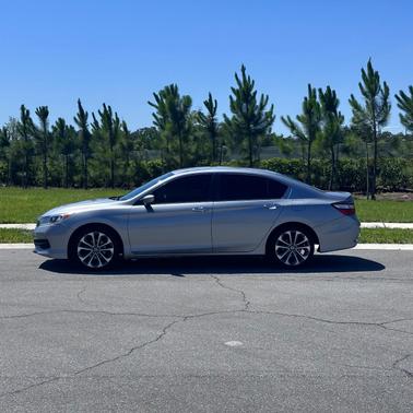 Silver 2017 Honda Accord LX